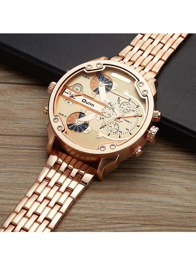 Oulm Man Wristwatch China Manufacturer Oulm Brand Quartz Watches Men Watch Men Big Dial Analog Cool Watch - Image 3