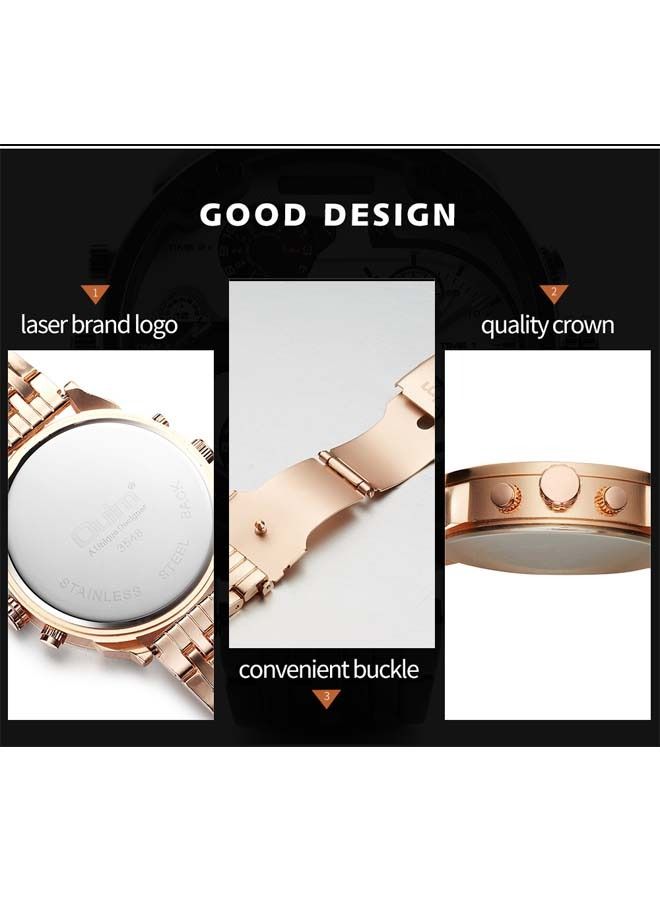 Oulm Man Wristwatch China Manufacturer Oulm Brand Quartz Watches Men Watch Men Big Dial Analog Cool Watch - Image 5