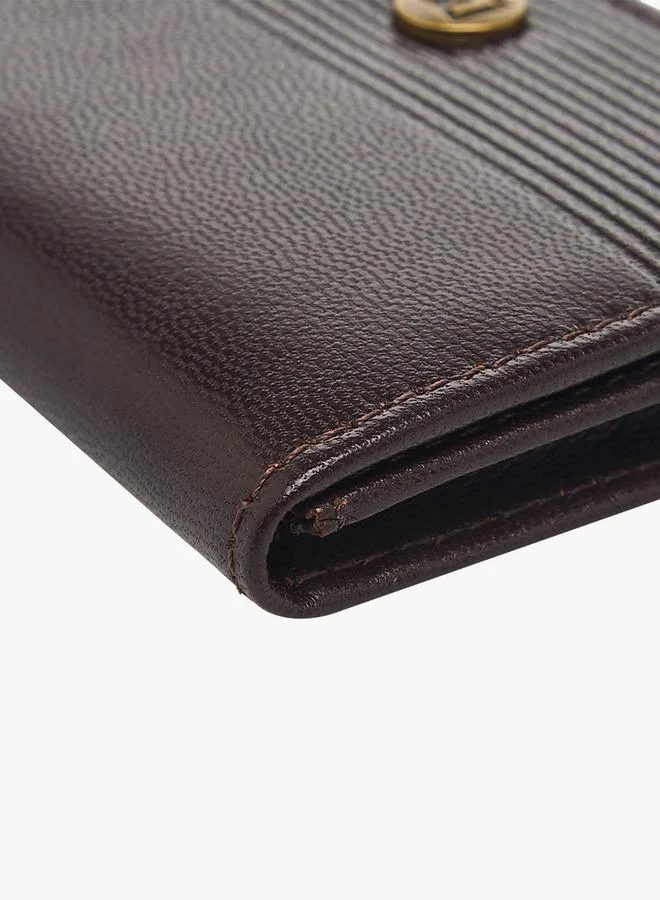 DUCHINI Brown Mens Bi-Fold Leather Card Holder for Men | Best Price UAE