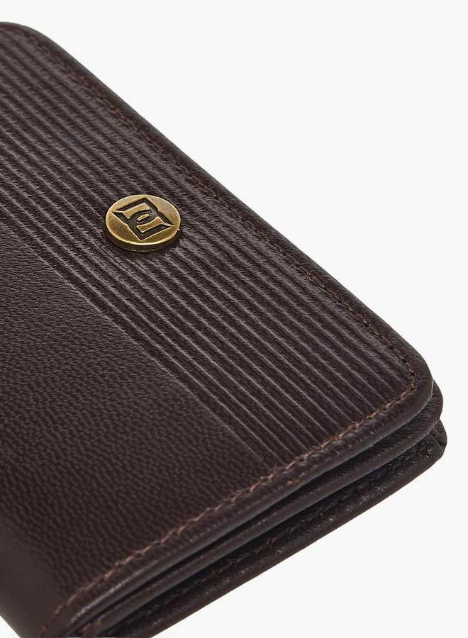 DUCHINI Brown Mens Bi-Fold Leather Card Holder for Men | Best Price UAE
