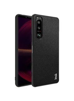 Case Cover For For Sony Xperia 5 III imak LX-5 Series PC + TPU Case with Screen Protector(Cross Texture)