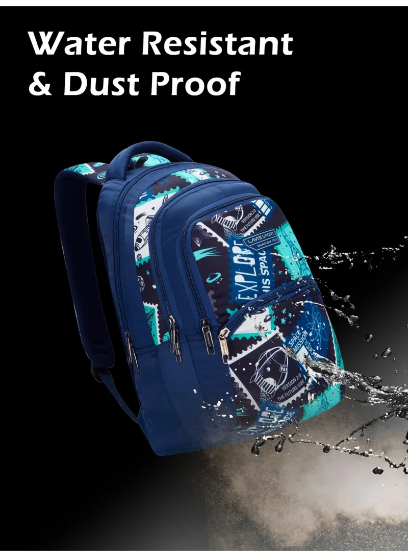 Lavie  Sport 30L Spaceship Backpack | 17Inch | (Navy)  | Best Price UAE