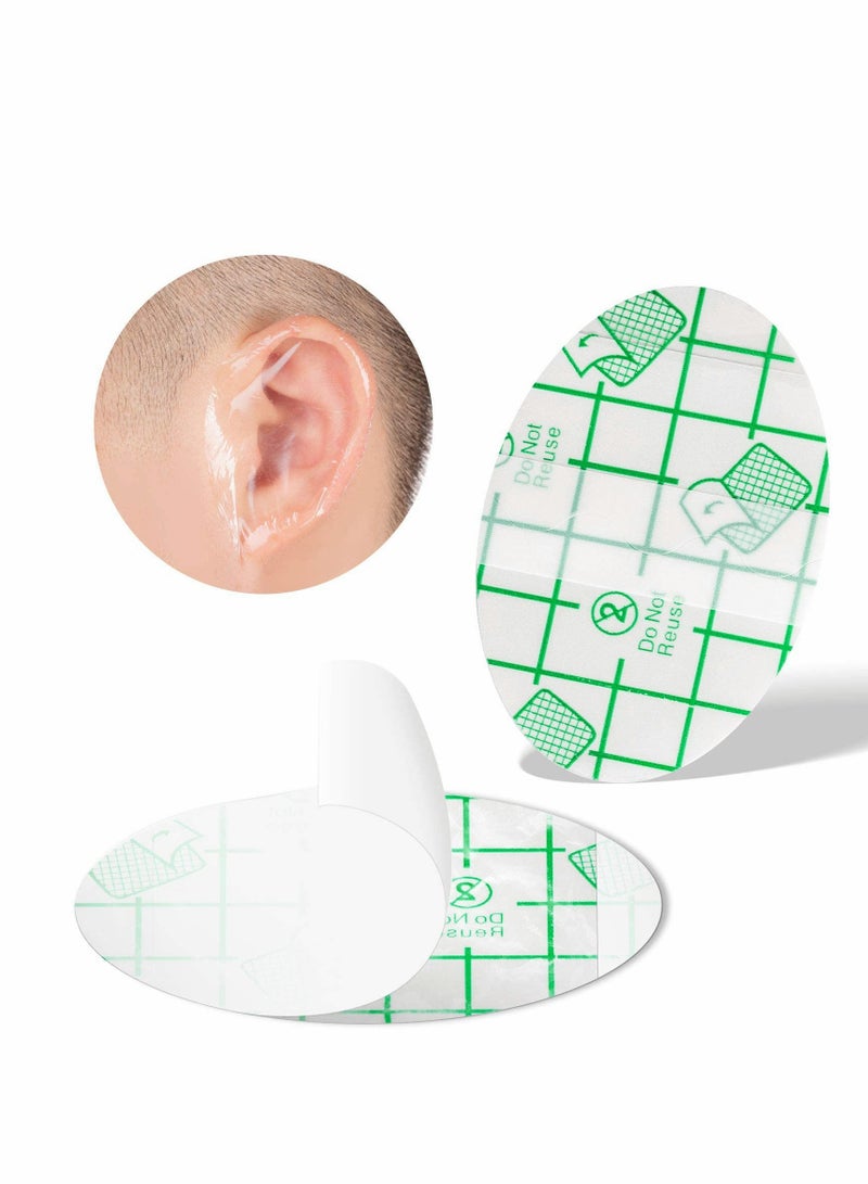 Waterproof Ear Stickers for Kids, 50 Pack Ear Protectors for Swimming, Showering, Surfing, Snorkeling - Newborn Ear Protection for Water Sports - Image 1
