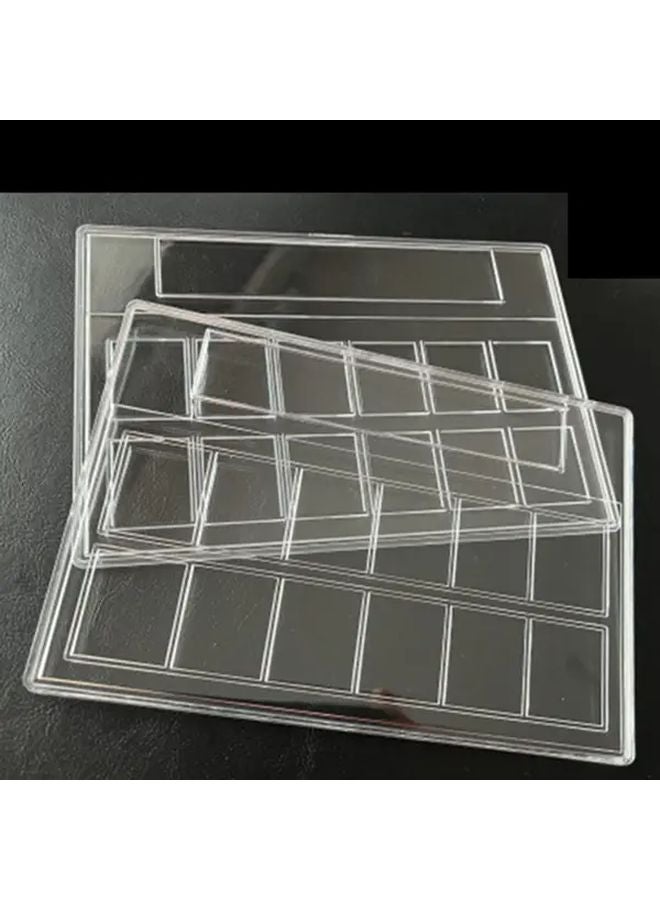 12 Stamps Collection Box Identification Display Box 12 Grid Rating Protection - Image 2