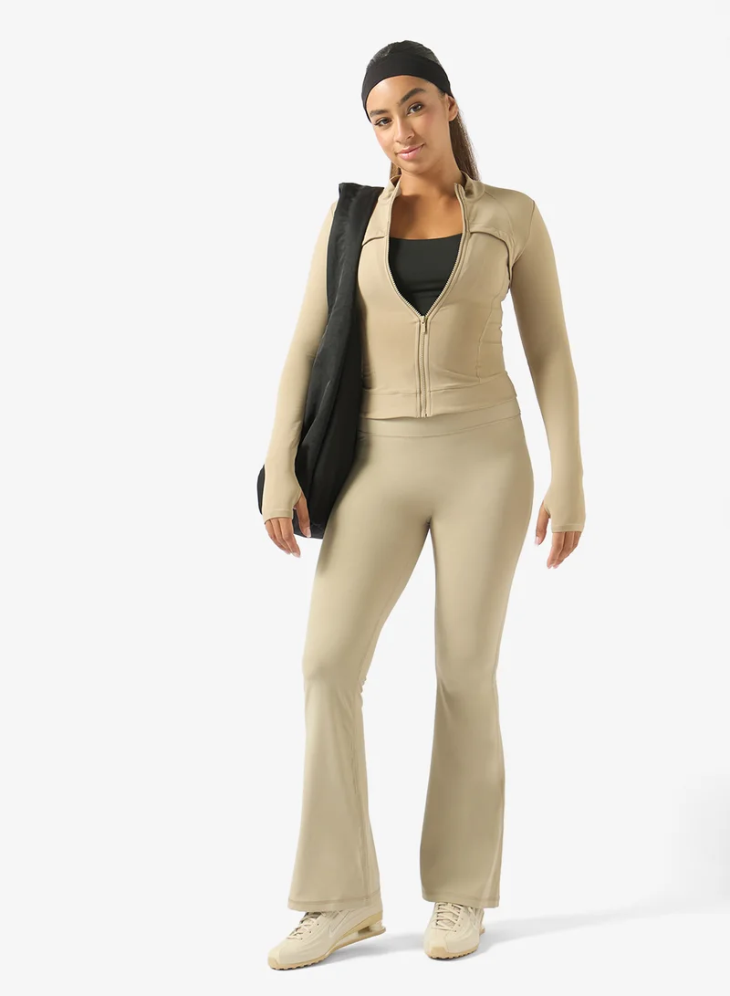 Frwd High Rise Sculpting Flared Leggings