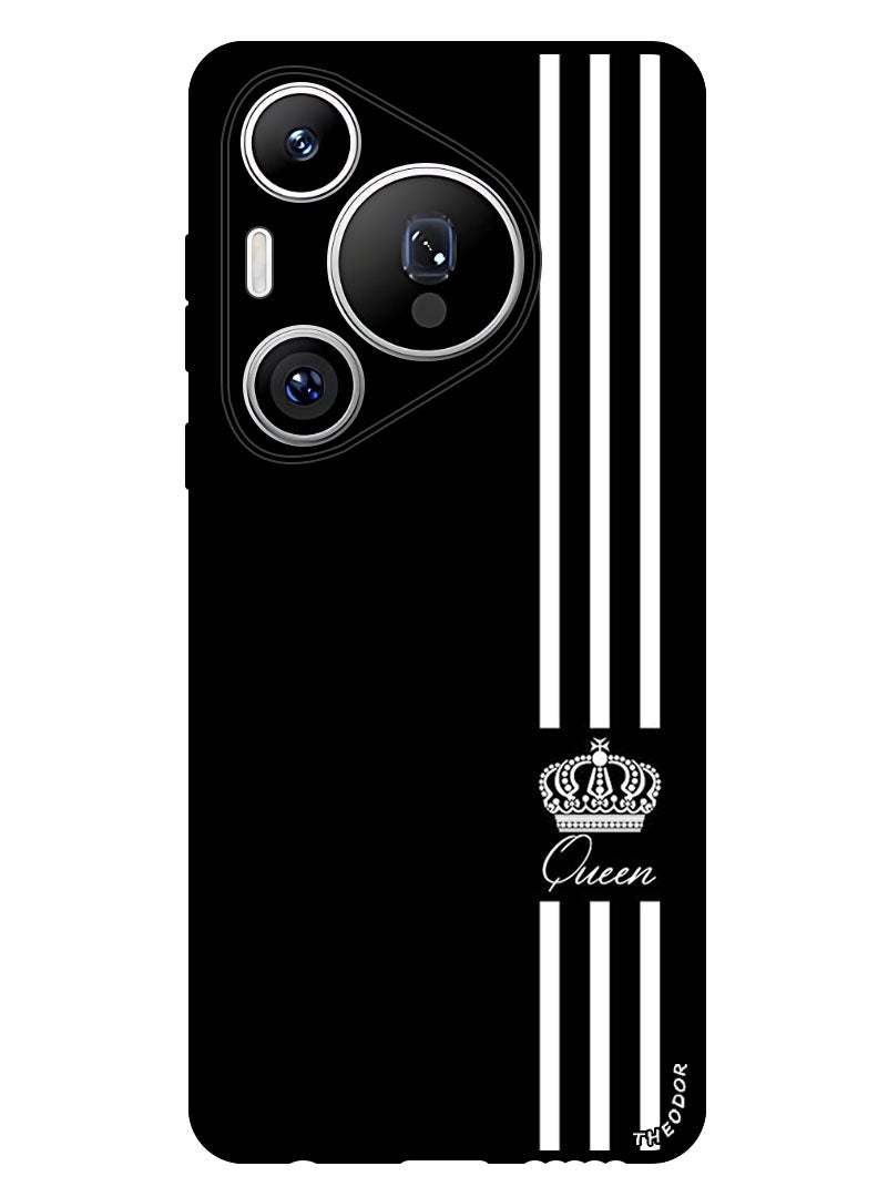 Theodor Protective Case Anti Scratch Shock Proof Bumper Cover For Huawei Pura 70 Pro Queen Crown - Image 1