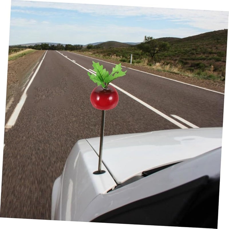 2Pcs Cute Car Antenna Toppers Adorable Vehicle Roof Decor Easy Install For Trucks SUVs - Image 5