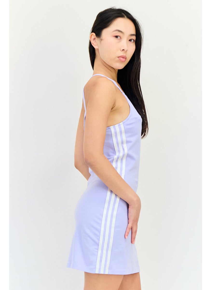 adidas Originals - Women Sportswear Fit Sleeveless Outdoor Dress, Lavender - Image 1