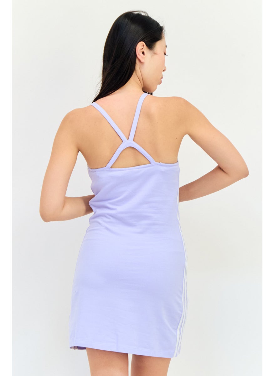 adidas Originals - Women Sportswear Fit Sleeveless Outdoor Dress, Lavender - Image 1