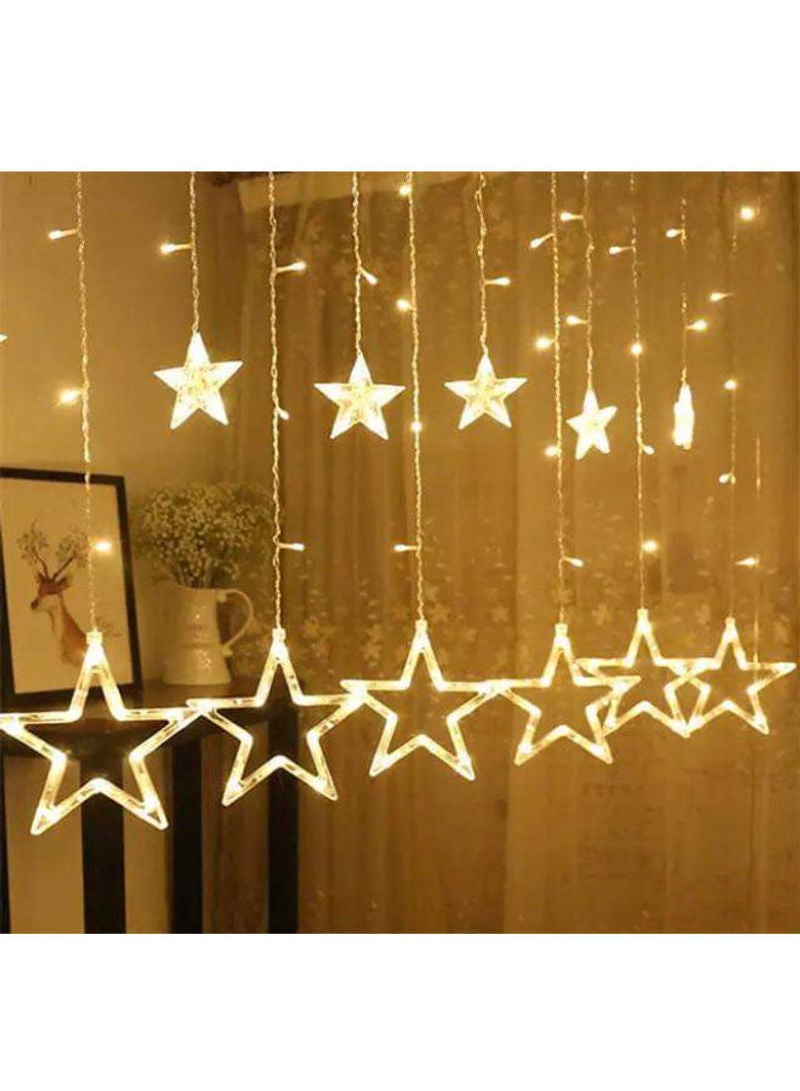 إضاءة LED للتزيين بشهر رمضان أصفر 19.5x11x19.5سم - Image 1