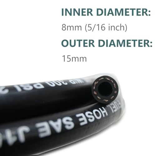 CHOIMOON 516 Marine Fuel Line Hose 516 Diesel Line J1527 Compatible With Gasoline Diesel Ethanol Ideal For Boats - Image 3