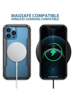 iPhone 14 Pro Case Hybrid Heavy Duty Defender Anti-Drop Transparent Cover Wireless Charging Bumper Frame Black - pzsku/Z8845ABBF0AA0271E2AC6Z/45/_/1670133648/2bce292c-a1e4-4d83-b771-b2993d2123fc