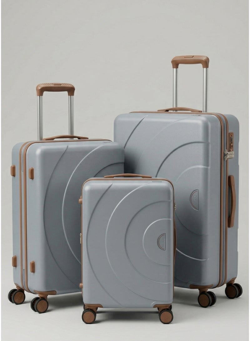 Polycarbonate Luggage Set of 3 – Premium Hardside Spinner Suitcase Trio with TSA Lock - Image 1