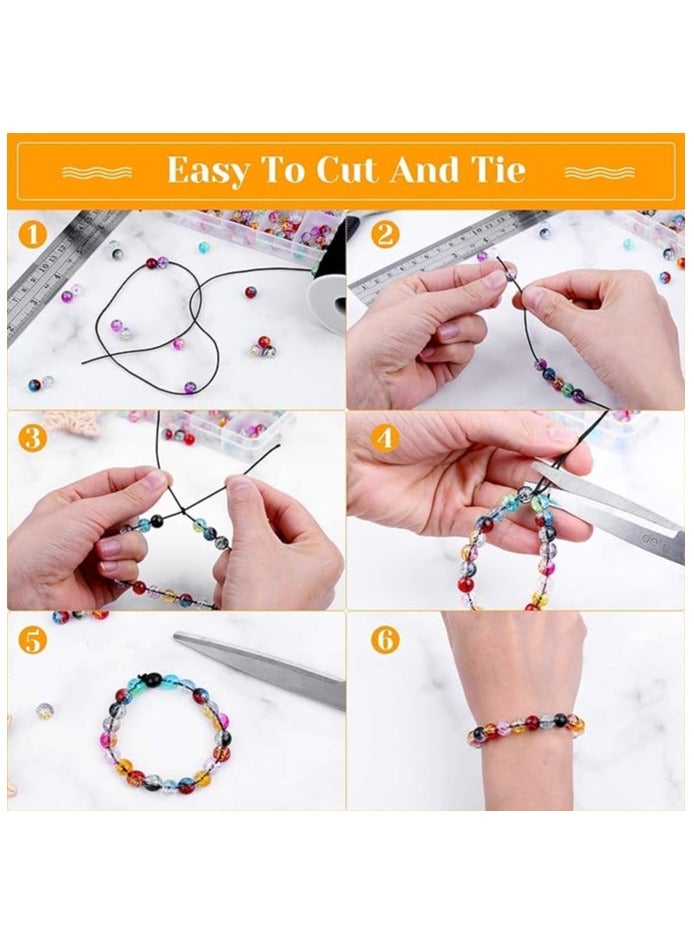 Mountain Gems Mega set Small Craft Beads Kit with Organizer Box and Gemstone and Crystals for Bracelets Jewelry Making  - Image 3
