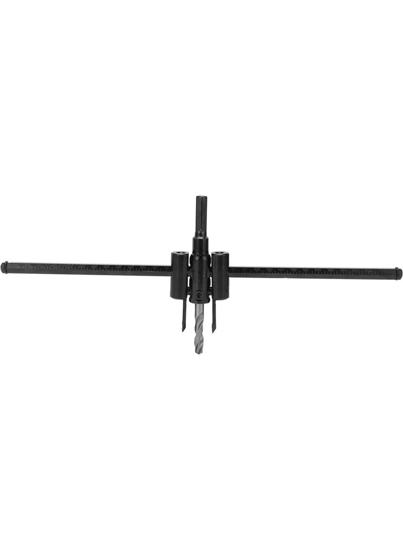 GGOOT Circle Hole Saw Cutter  Aircraft Type Hole Opener Adjustable Circle Saw Cutter Drill Bit for Woodworking, 30-300mm. Hardware Tool for Woodworking. - Image 4