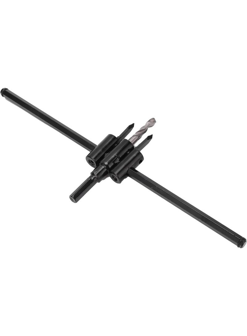 GGOOT Circle Hole Saw Cutter  Aircraft Type Hole Opener Adjustable Circle Saw Cutter Drill Bit for Woodworking, 30-300mm. Hardware Tool for Woodworking. - Image 2