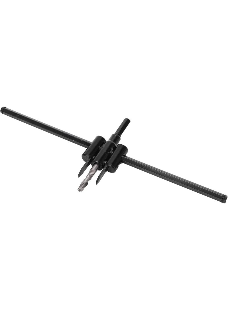 GGOOT Circle Hole Saw Cutter  Aircraft Type Hole Opener Adjustable Circle Saw Cutter Drill Bit for Woodworking, 30-300mm. Hardware Tool for Woodworking. - Image 1