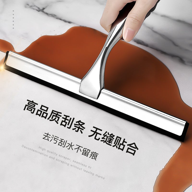 Manual Bathroom Wiper Zinc Alloy Window Scraper Glass Cleaner Glass Scraper Stainless Steel Wiper Glass - Image 4