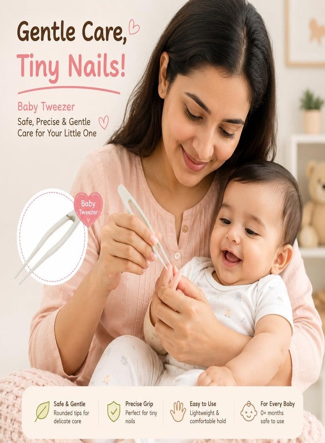 Alya The Cheeky Kidzz Baby 4 in 1 Grooming Nail Care Kit with Attractive Design Talcum Powder Puff Container & Protective Travel Case BPA Free for Babies (Design 66) - Image 4