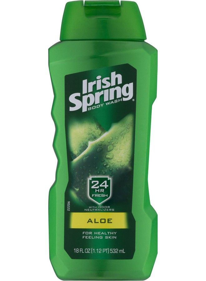 Irish Spring Body Wash Aloe 18 Fluid Ounce (Pack Of 3) - Image 3
