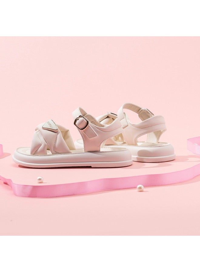 Bumblebee Girls' Princess Sandals Summer Breathable Soft Sole Open-toe Sandals For Toddler Kids Beach Shoes Big Girl - Image 5