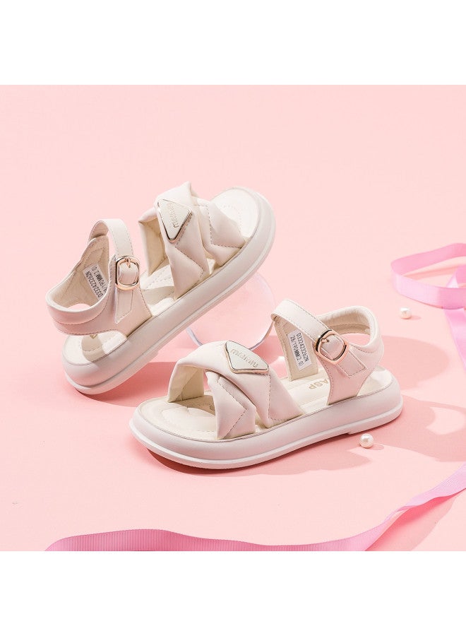 Bumblebee Girls' Princess Sandals Summer Breathable Soft Sole Open-toe Sandals For Toddler Kids Beach Shoes Big Girl - Image 3