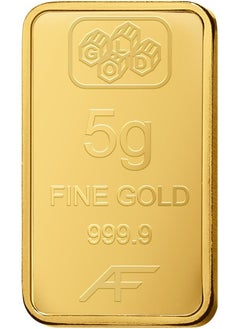 24K Gold Bar 5 gram Gold Bar Al Fardan UAE (999.9% Pure Gold)