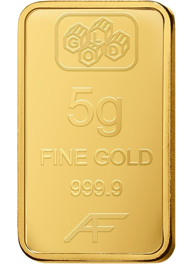 Al Fardan - 24K Gold Bar 5 gram Gold Bar Al Fardan UAE (999.9% Pure Gold) - Image 1