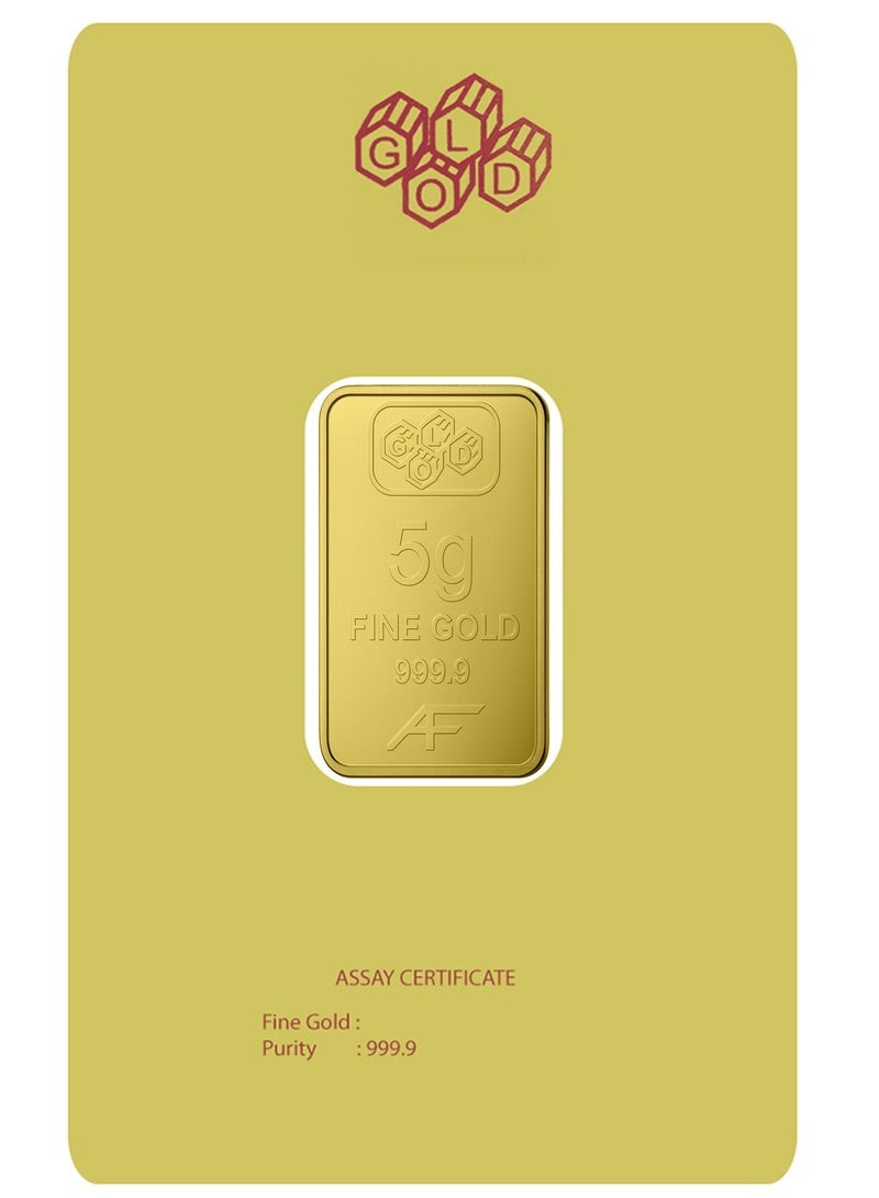 Al Fardan 24K Gold Bar 5 gram Gold Bar Al Fardan UAE (999.9% Pure Gold) - WITH INVOICE - Image 4