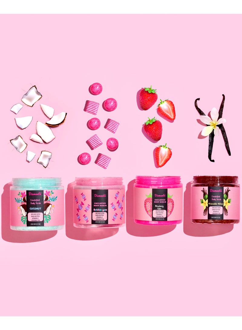 Diamantè Strawberry Cake Emulsified Body Scrub - Image 4