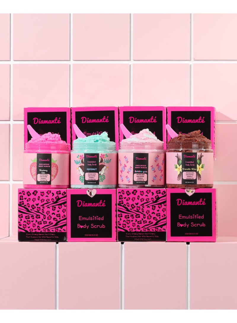 Diamantè Strawberry Cake Emulsified Body Scrub - Image 5