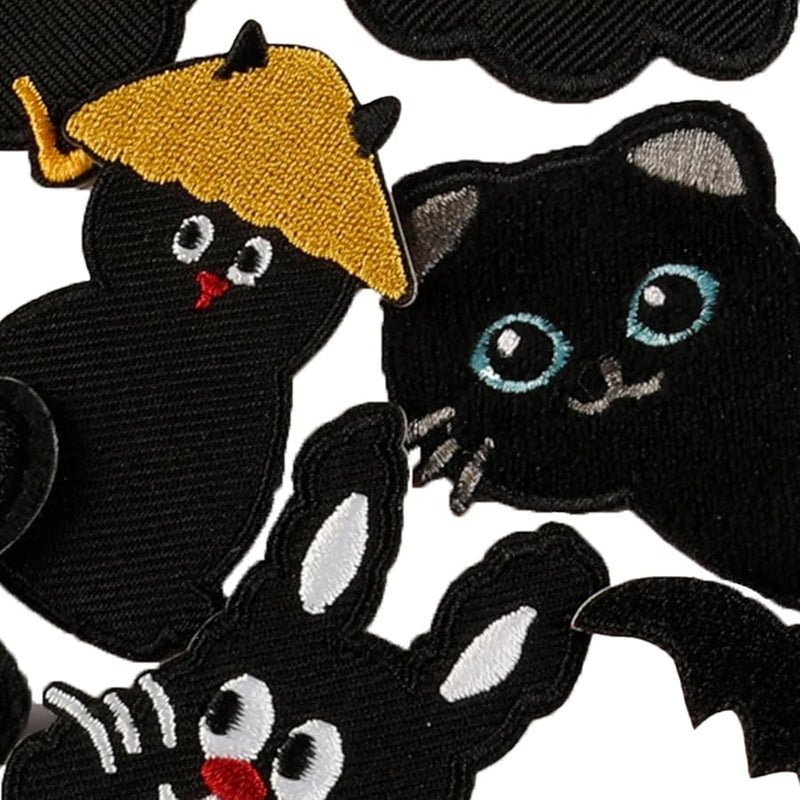 ملصقات حيوانات كرتونية قابلة للكي للملابس والحقائب والقبعات تطريزات زخرفية - Image 3