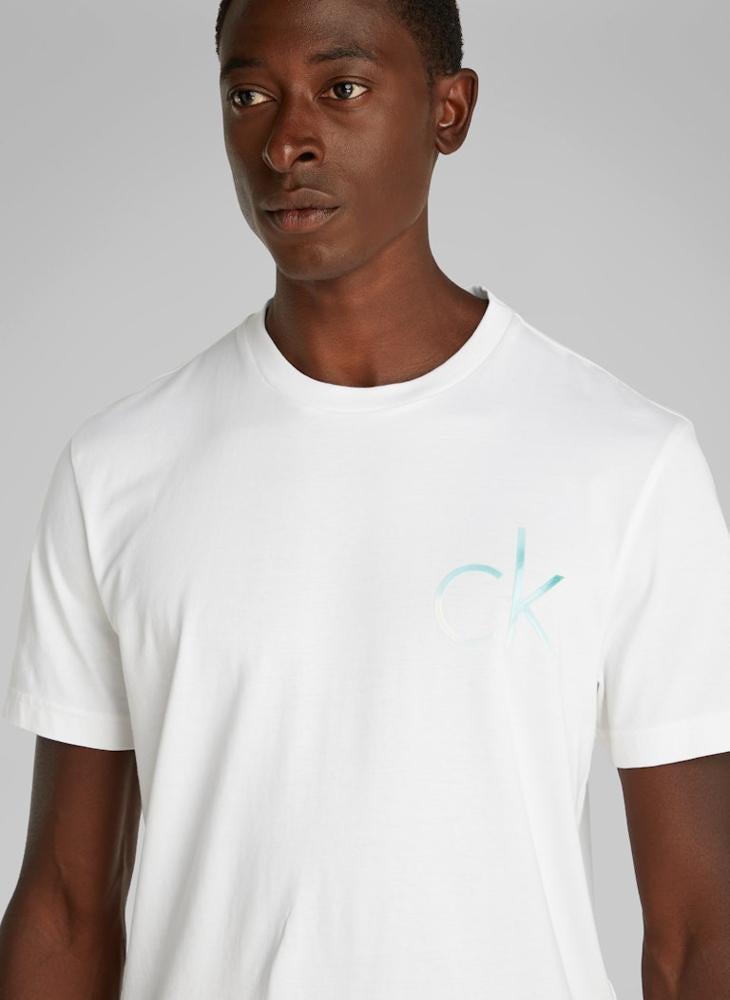 CALVIN KLEIN Ck Chest Logo T-Shirt  - Image 3