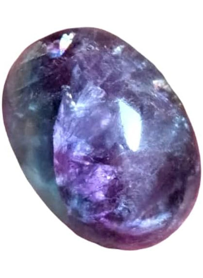 Generic - Real Natural Healing Soft - Rainbow Fluorite Amethyst Loose Gemstone - Image 1