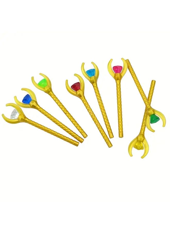 10pcs Medieval Military Building Blocks Figure Soldier With Axe Knife Bow Spear Crossbow Helmet And Shoulder Pink - Image 2
