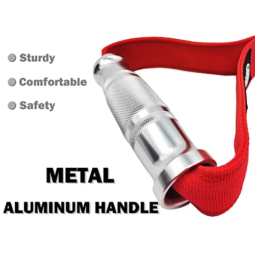 J Bryant Fitness Metal Gym Handles for Cable Machine Attachment Heavy Duty Aluminum Alloy Handle Grips Durable Workout Handles for Resistance Bands Pulley LAT Pull Down System - Image 5