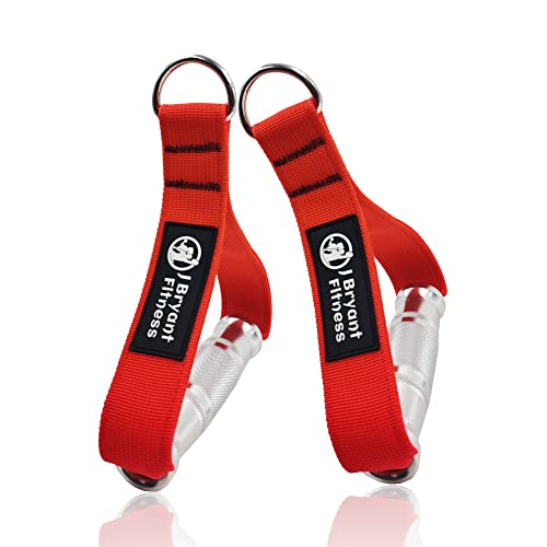 J Bryant Fitness Metal Gym Handles for Cable Machine Attachment Heavy Duty Aluminum Alloy Handle Grips Durable Workout Handles for Resistance Bands Pulley LAT Pull Down System - Image 1