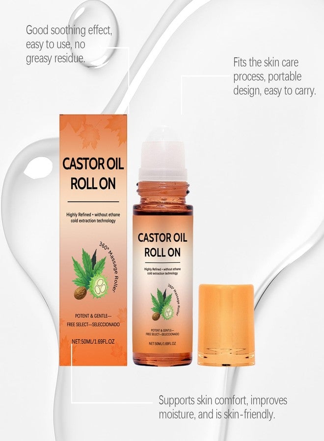 إيلهو زيت الخروع العضوي من إيلهو - معصور على البارد لحواجب ورموش أكثر كثافة، مرطب للبشرة والجسم، ومحفز لنمو الشعر، زجاجة زجاجية سعة 1.69 أونصة - Image 5