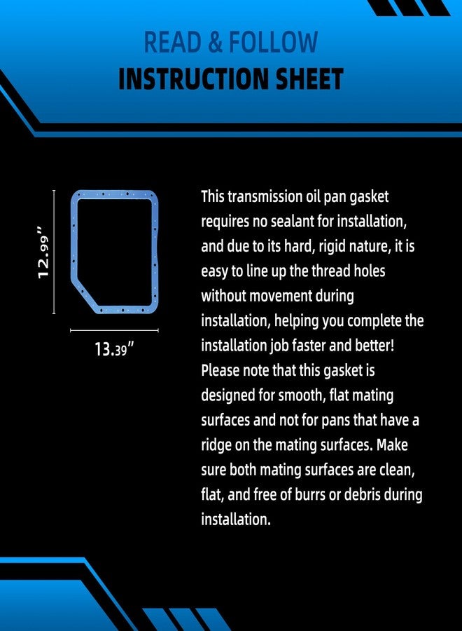 Mavnai Transmission Oil Pan Gasket Fit for GM Turbo 350 - Image 5