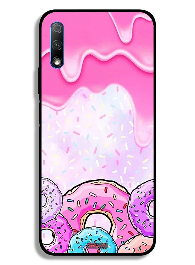 Tolwak Honor 9X (China) Protective Case Cover Donut Colors - Image 2