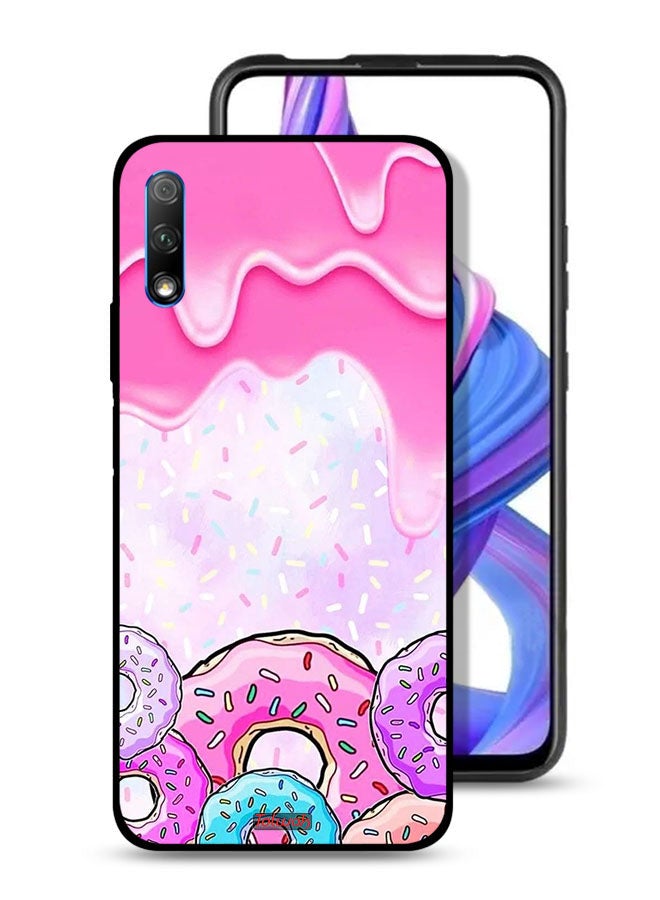 Tolwak Honor 9X (China) Protective Case Cover Donut Colors - Image 1