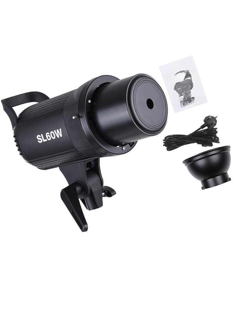 Godox SL60W Fill Light, High Power LED Video Light, Compact And Lightweight Metal Body Photography Light, Large Size LCD Display Studio Light For Photography Video Recording, ( SL60W Standard) - Image 4