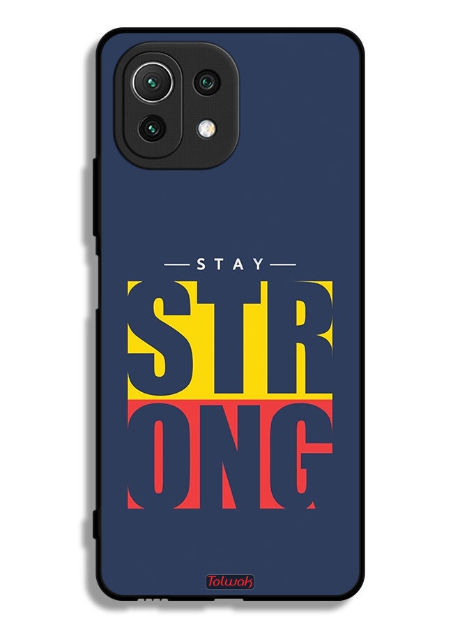 Tolwak Xiaomi Mi 11 Lite Protective Case Cover Stay Strong - Image 2