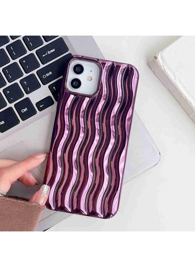 اس-توب جراب لهاتف iPhone 13 Pro مطلي بنسيج موجة الماء ثلاثي الأبعاد - Image 2