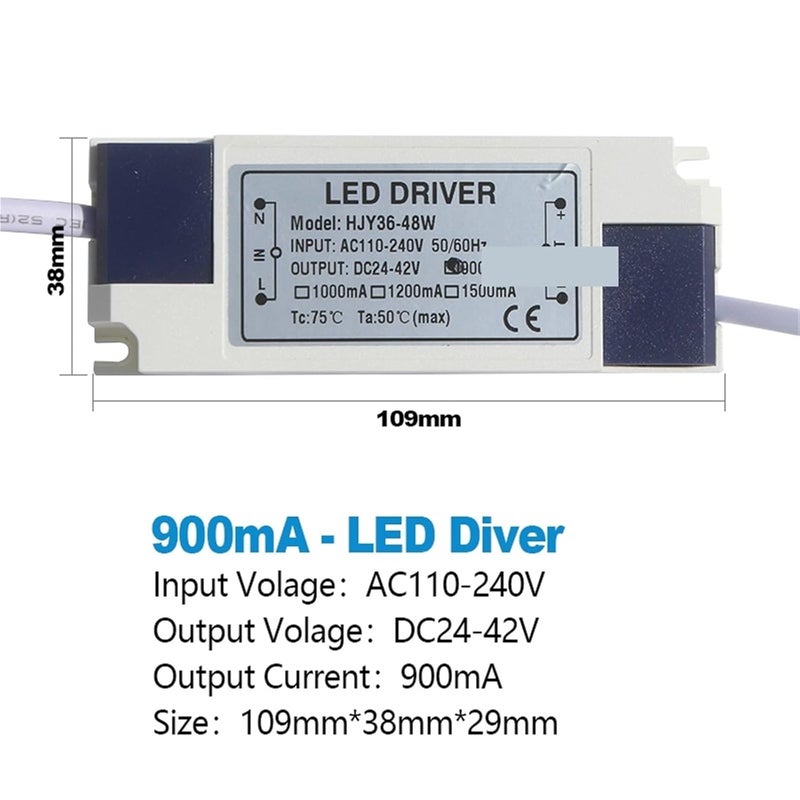LED Driver Transformer 1500mA 36W 48W DC24 42V External Power Supply - Image 4