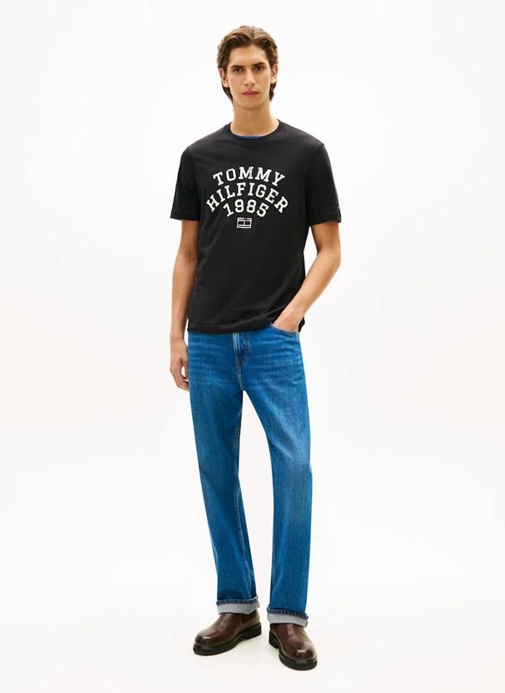 TOMMY HILFIGER  Logo Crew Neck T-Shirt for Men | Best Price UAE