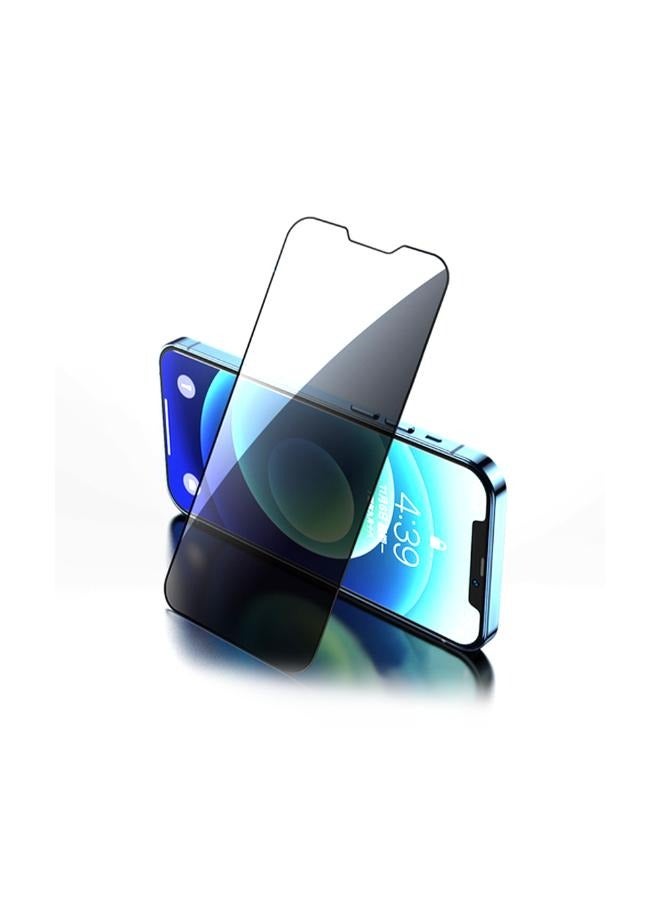 يسيدو لاصقة حماية للشاشة من سلسلة نايت بتصميمٍ مقوى ورقيق وكامل التغطية 2.5D مع ميزة حماية الخصوصية لهاتف آيفون  15 برو   لون أسود. - Image 3