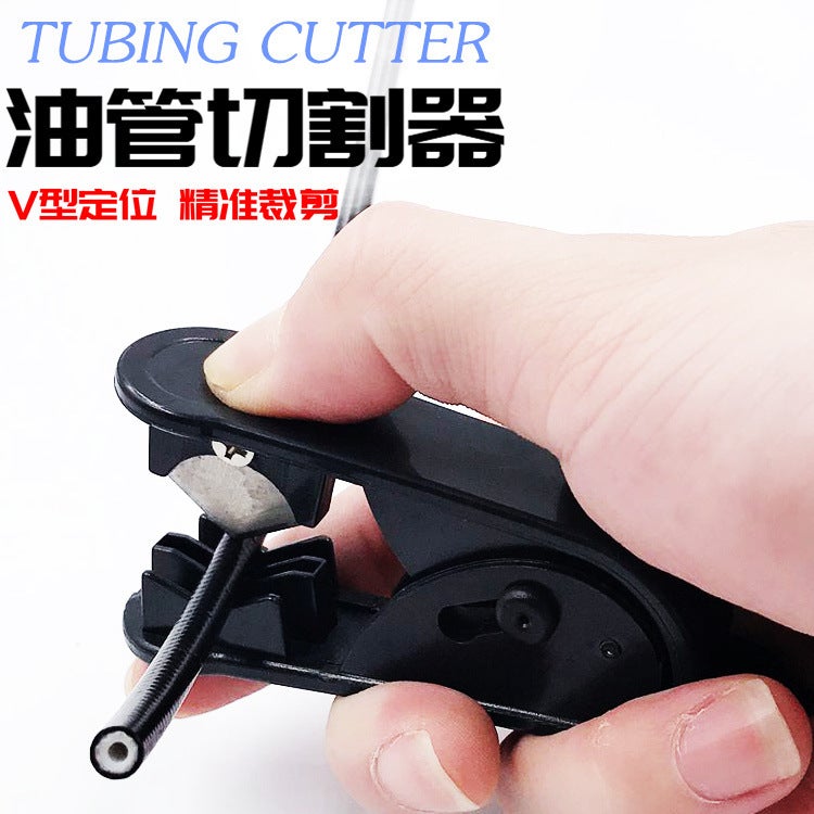 Generic Mountain Bike Hydraulic Hose Cutter Tool Black