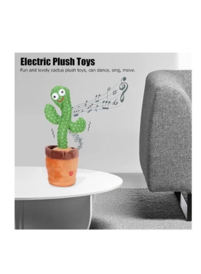 شو وو لعبة صبار محشوة راقصة كهربائية - Image 4