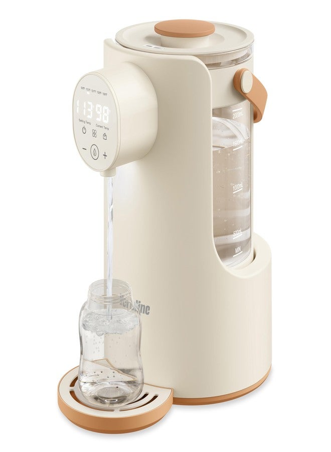 Veroline Instant Water Warmer, 2L Baby Formula Dispenser, 5 Temperature Control & 7x24H Keep Warm, Baby Bottle Warmer with Night Light, Hot Water Dispenser for All Bottles, Detachable Glass Tank - Image 1